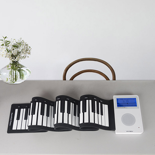 ANYSEN portable smart electronic piano Black